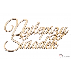Najlepszy Świadek - napis A713